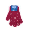 Jerry's 1107 Crystal Mini Gloves -IceTrek Shop 1107 Crystal Mini Gloves Burgundy 27546.1582137254