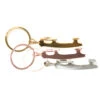 Jerry's 1201 Blade Keychain/Zipper Pull -IceTrek Shop 1201 gold pewter rose 23758.1581966737
