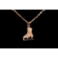 Jerry's 1280 Crystal Skate Necklace -IceTrek Shop 1280 RoseGold Necklace 768x768 53585.1652128347