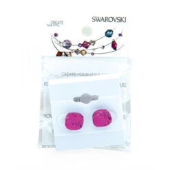 Jerry's 1285 Swarovski Crystal Stud Earrings 15 Jerry's 1285 Swarovski Crystal Stud Earrings -IceTrek Shop 1285 Fuchsia Swarowski Earrings 600x600 02773.1582052180