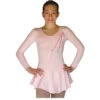 Chloe Noel DLP728 L/S Practice Dress PINK SKATES SIZE =CXS -IceTrek Shop 4106 2 07580.1567071701.1280.1280 46182.1669234224