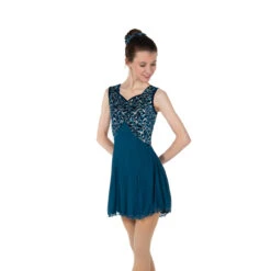 Jerrys 50 Twist Of Teal Dress -IceTrek Shop 50Side 53023.1679511385