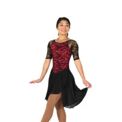 Jerry's 590 Classic Lace Dance Dress - Black DISCOUNTED ADULT LARGE -IceTrek Shop 590 Red Front 17311.1651531887