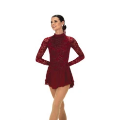Jerrys 604 - Lace Estate Dress: Navy Blue -IceTrek Shop 604 Wine Front 22260.1649976721
