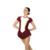 Jerrys 605 - Florentine Dress: Wine -IceTrek Shop 605 Wine Front 89102.1649979609.1280.1280 17634.1649979878