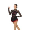 Jerrys 643 Black Over Blossoms Dress -IceTrek Shop 643 Front 18147.1651783251