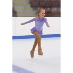 Jerry's 664 Scintillating Dress: Sky Blue- Jerry's Skating World -IceTrek Shop 664 Soft Iris Front 10711.1650141195