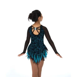 Jerrys 697 Peacock Plume Dress -IceTrek Shop 697 Back 29716.1651865689