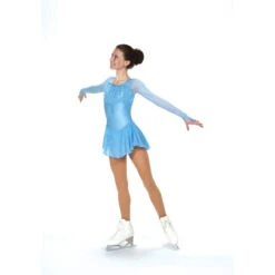 Solitaire Style F22003 Graceful Gathers Dress - Royal Plum 9 Solitaire Style F22003 Graceful Gathers Dress - Royal Plum -IceTrek Shop F22003R Ice Blue Front 768x768 55336.1655940676