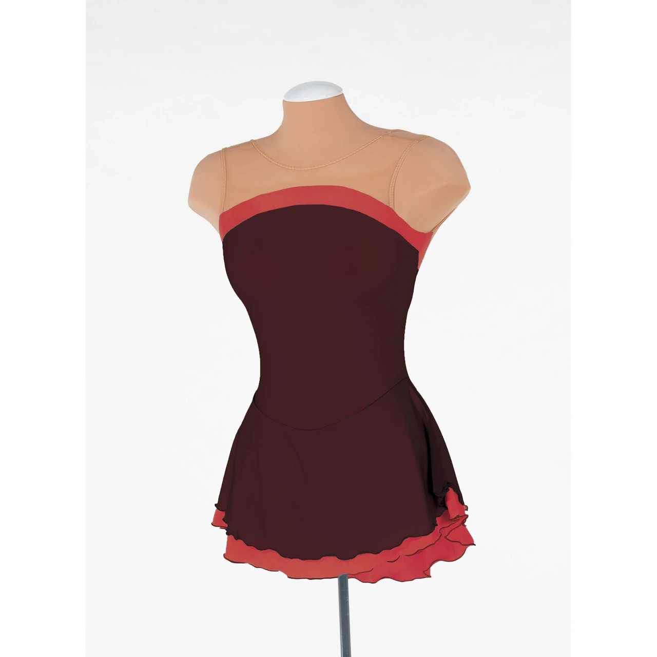 Solitaire Style F23021 Mesh Overlay Dress 3 Solitaire Style F23021 Mesh Overlay Dress