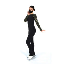 Jerry's S166 Honey Crystal Bow Leggings -IceTrek Shop S465 Top 1865 Mask S166 Legs Front 83965.1680547482