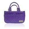 Chloe Noel Tote Bag's TT211 - Purple -IceTrek Shop TT211 PU Front View 14377.1636219776