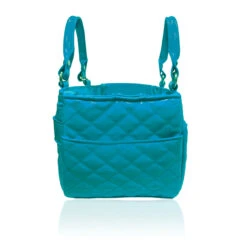 Chloe Noel Tote Bag's TT211 - Teal -IceTrek Shop TT211 TB Side View 46306.1636219848